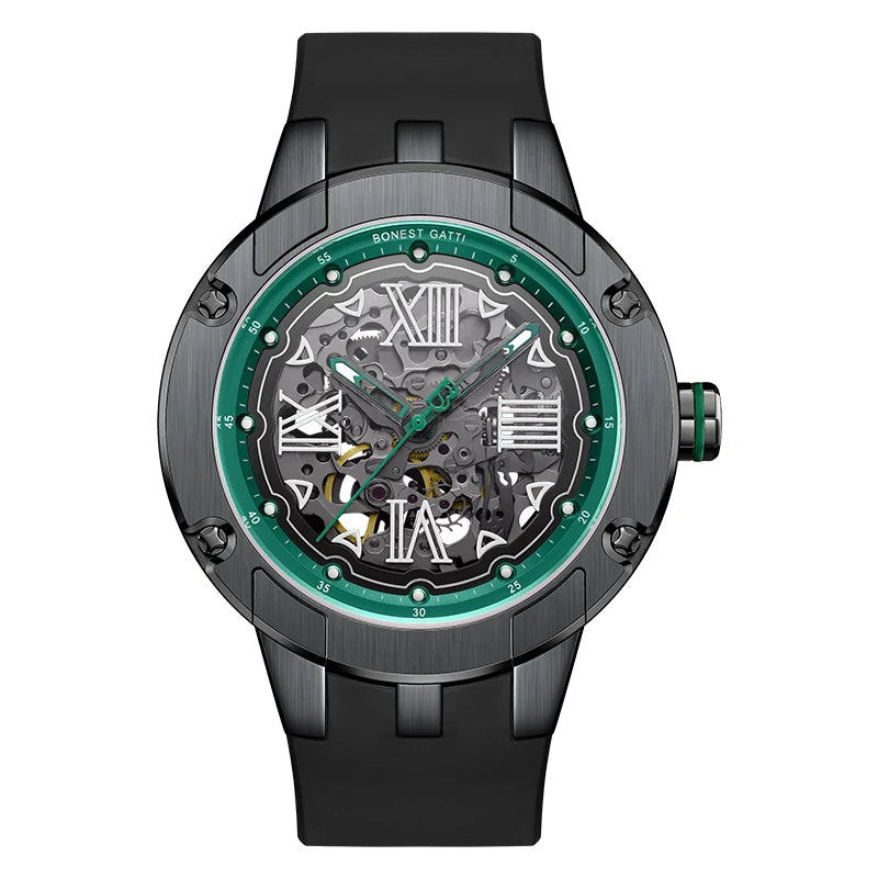 Bonest Gatti Skeleton Luxus Automstikuhr in 3 Varianten Michas.Zeithaus