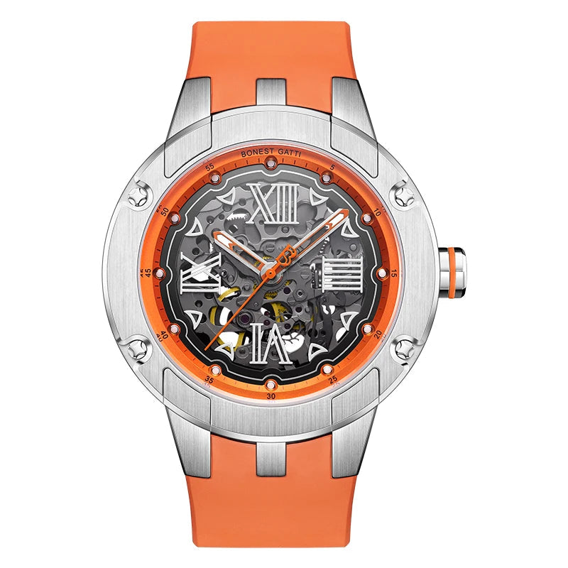 Bonest Gatti Skeleton Luxus Automstikuhr in 3 Varianten Michas.Zeithaus