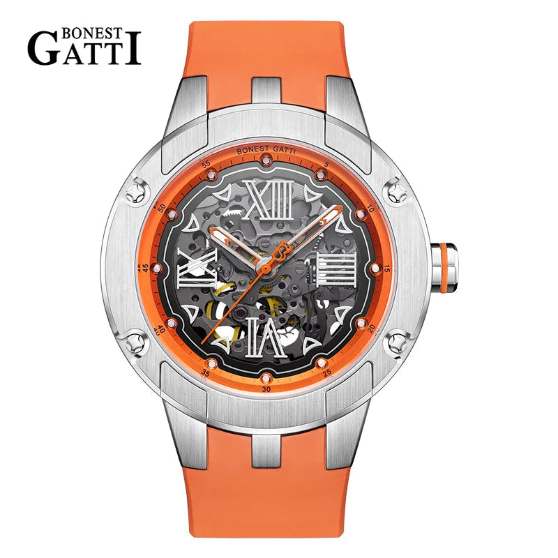 Bonest Gatti Skeleton Luxus Automstikuhr in 3 Varianten Michas.Zeithaus