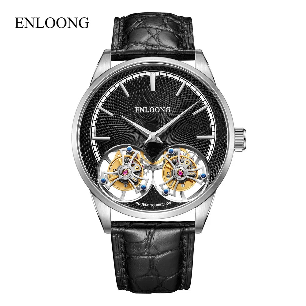 ENLOONG Luxuriöse Automatikuhr Double Tourbillon Watches Michas.Zeithaus