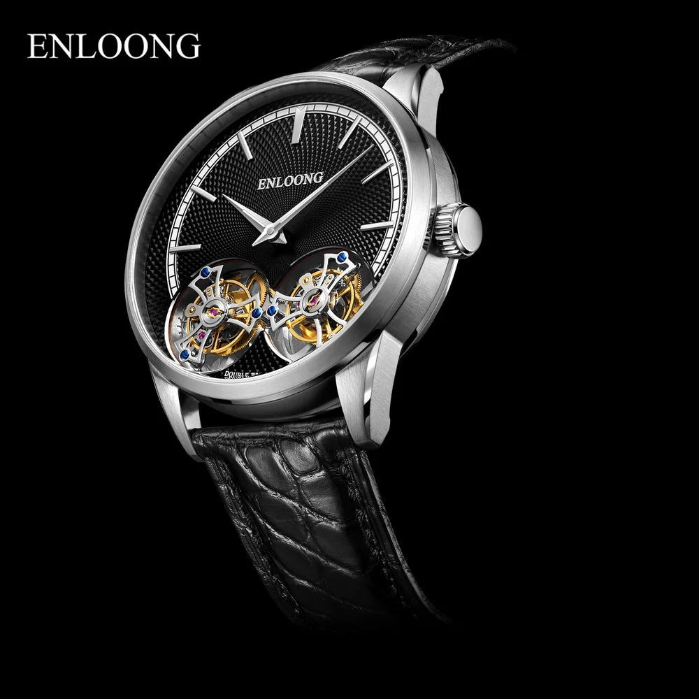 ENLOONG Luxuriöse Automatikuhr Double Tourbillon Watches Michas.Zeithaus