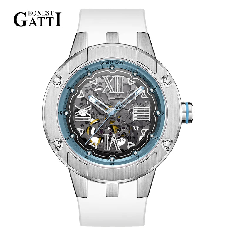 Bonest Gatti Skeleton Luxus Automstikuhr in 3 Varianten Michas.Zeithaus