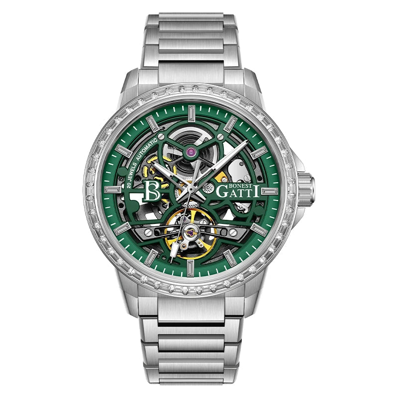 BONEST GATTI Luxus- Automatikuhr Modell BG8803 Michas.Zeithaus
