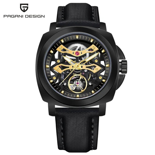 Pagani Design Luxury 40mm Luminous Dial Mechanical Automatic Watches 100m Waterproof Hollow Business Watch for Men YS017 Reloj Michas.Zeithaus