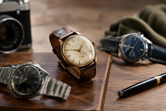 Vintage Uhren Trend mit echtem Charakter