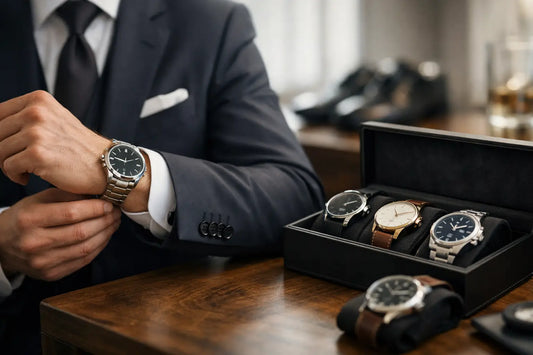 Die richtige Uhr passend zum Anzug wählen