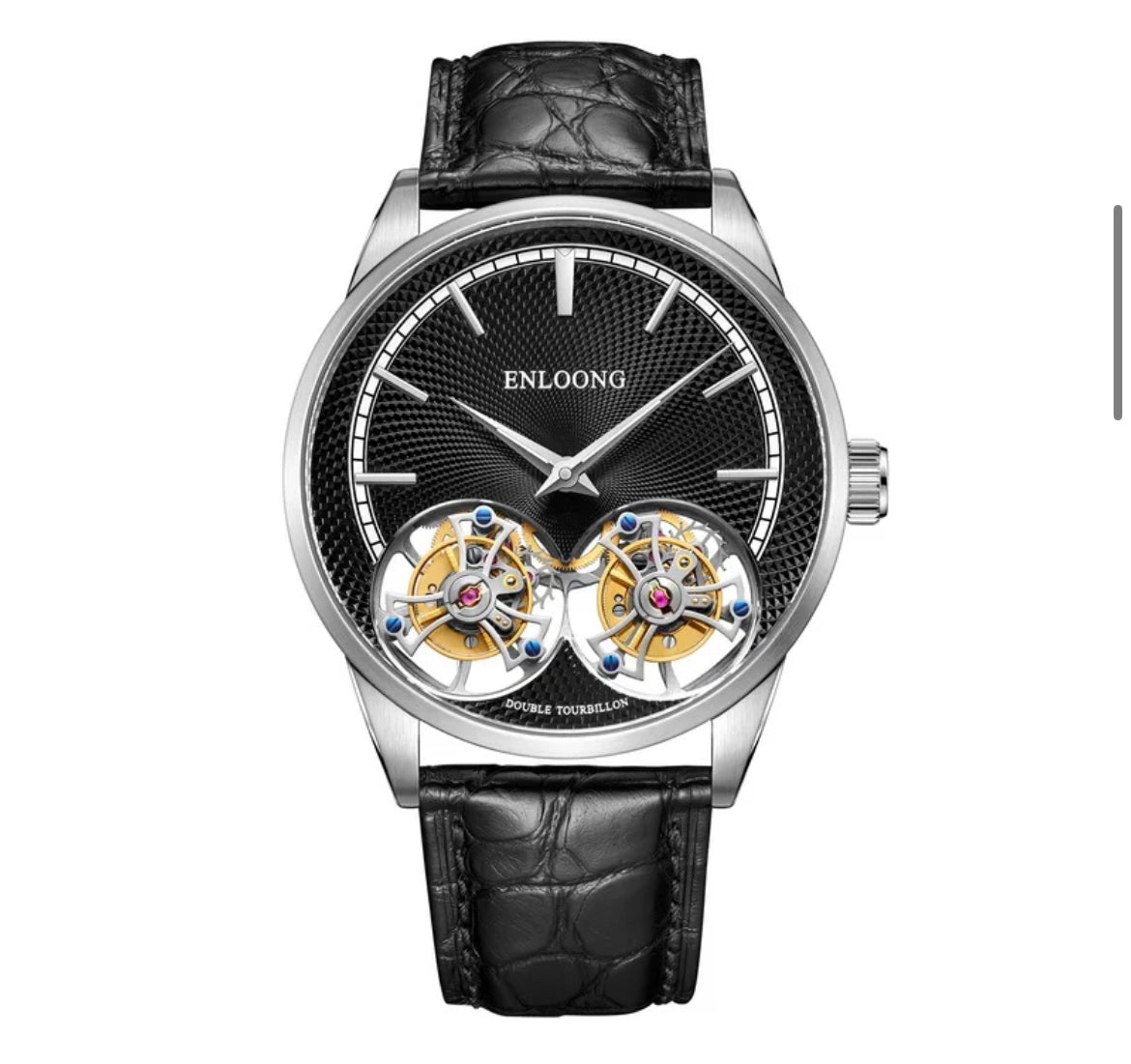 ENLOONG Double Tourbillon Watches with 21 Jewels Self Winding EL - DT01 - Michas.Zeithaus