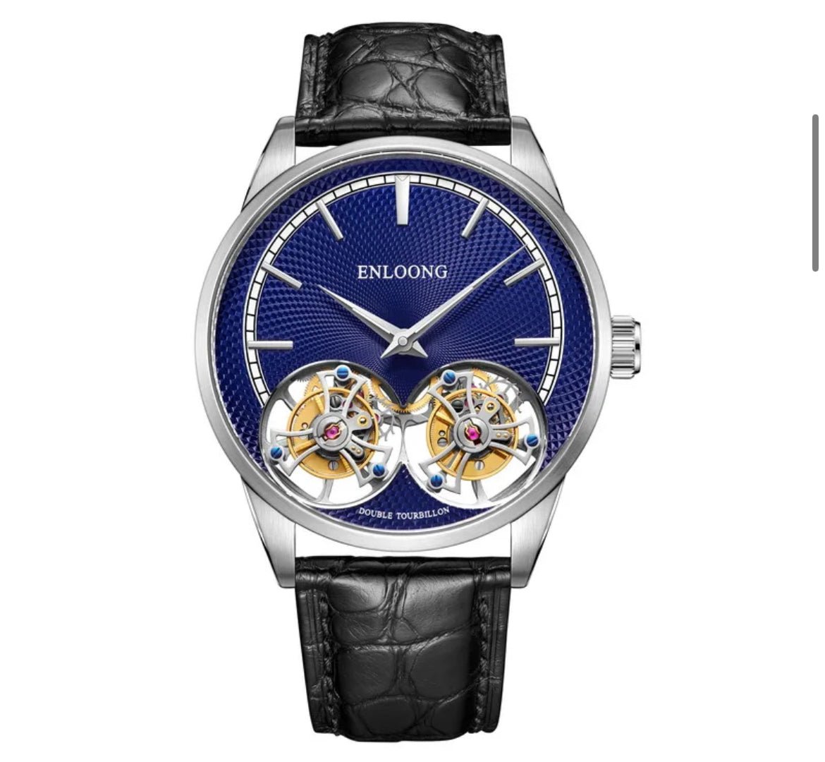 ENLOONG Double Tourbillon Watches with 21 Jewels Self Winding EL - DT01 - Michas.Zeithaus