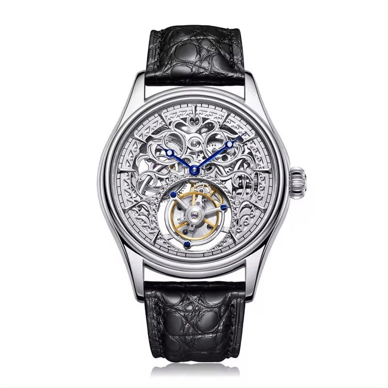 ENLOONG Skeleton Infinite Real Flying Tourbillon Mechanical Watch ELT2101 - Michas.Zeithaus