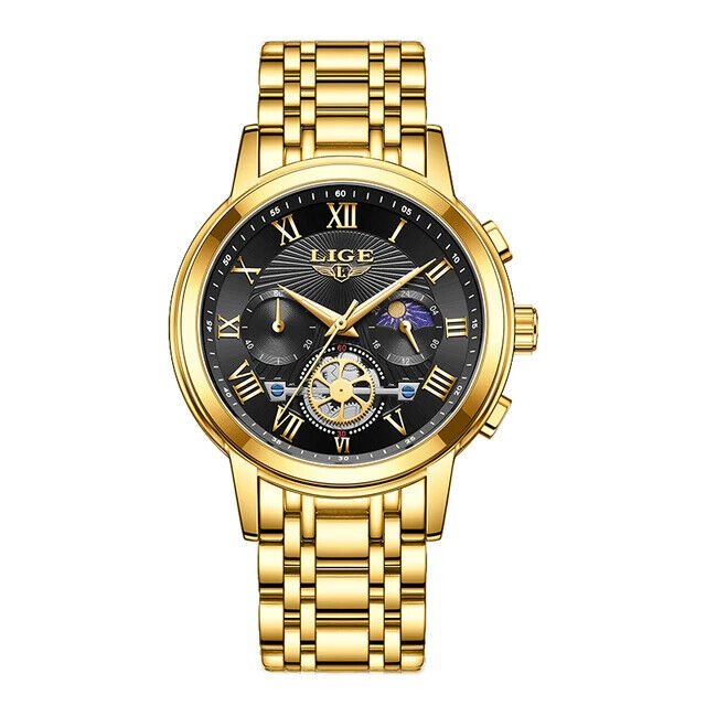 LIGE Luxus Quarzuhr LG89106 - Michas.Zeithaus