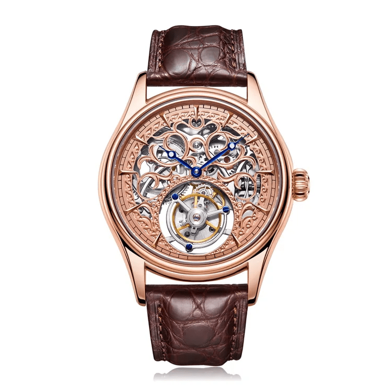 ENLOONG Skeleton Infinite Real Flying Tourbillon Mechanical Watch ELT2101 - Michas.Zeithaus