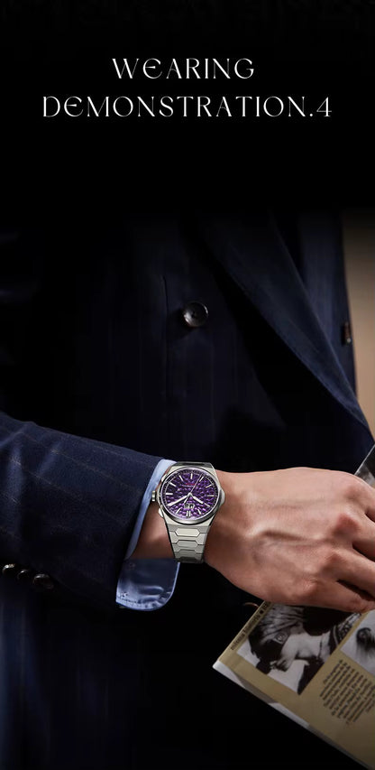 Lucky Harvey Original Design Luxus Automatikuhr Limited Edition