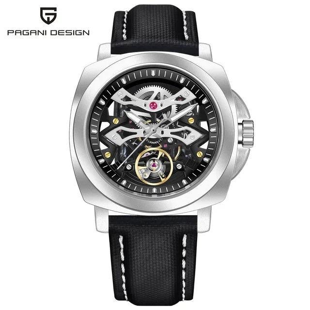 Pagani Design Luxury 40mm Luminous Dial Mechanical Automatic Watches 100m Waterproof Hollow Business Watch for Men YS017 Reloj Michas.Zeithaus