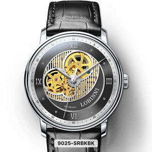 Lobinni Automatikuhr 9025 Edelstahl - Michas.Zeithaus