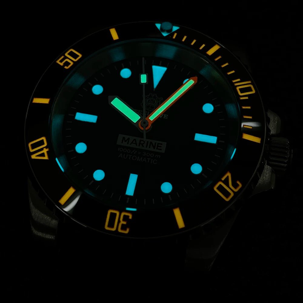 STEELDIVE SD1954C automatic mechanical 200m waterproof dive watch with NH35 - Michas.Zeithaus
