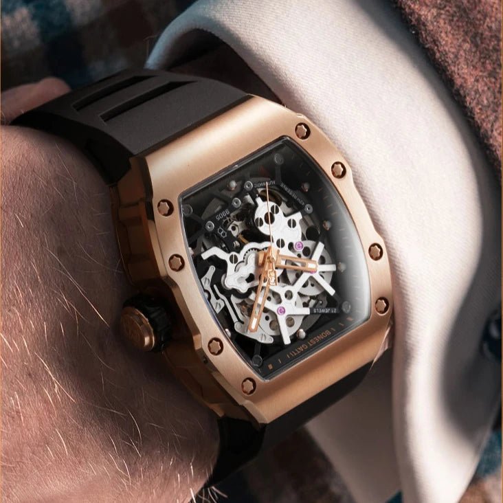 BONEST GATTI 9905 Luminous Luxury Automatic Mechanical Watch - Michas.Zeithaus