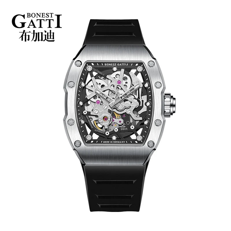 BONEST GATTI 9905 Luminous Luxury Automatic Mechanical Watch - Michas.Zeithaus