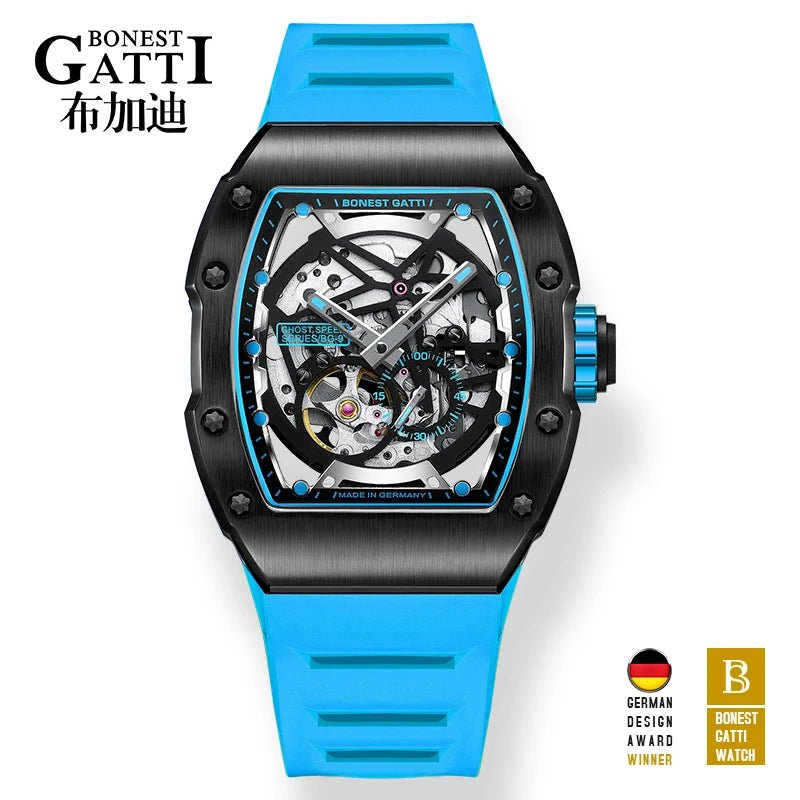 BONEST GATTI 9902 Luminous Luxury Automatic Mechanical Watch - Michas.Zeithaus