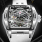 Bonest Gatti 5502 Luxury Fashion Waterproof Skeleton Mechanical Automatic Watch - Michas.Zeithaus