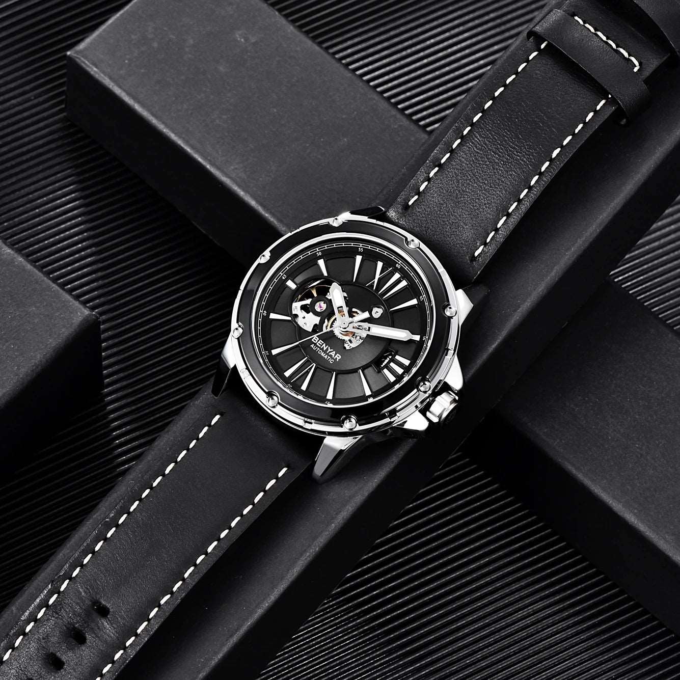 BENYAR 5183 Luxury Automatic Watch NEW