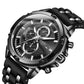 LIGE New Silicone Sport Men Watches Quartz Watch LG10028