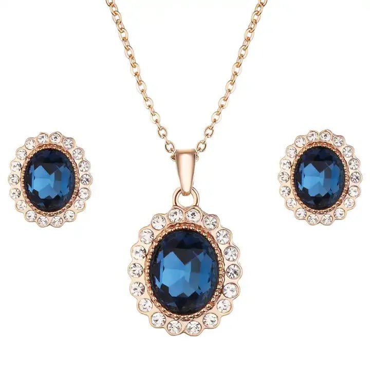 SHENGKE Luxury Jewelry Watches Bracelets Earring Necklace Gift Set Box K0039L - Michas.Zeithaus