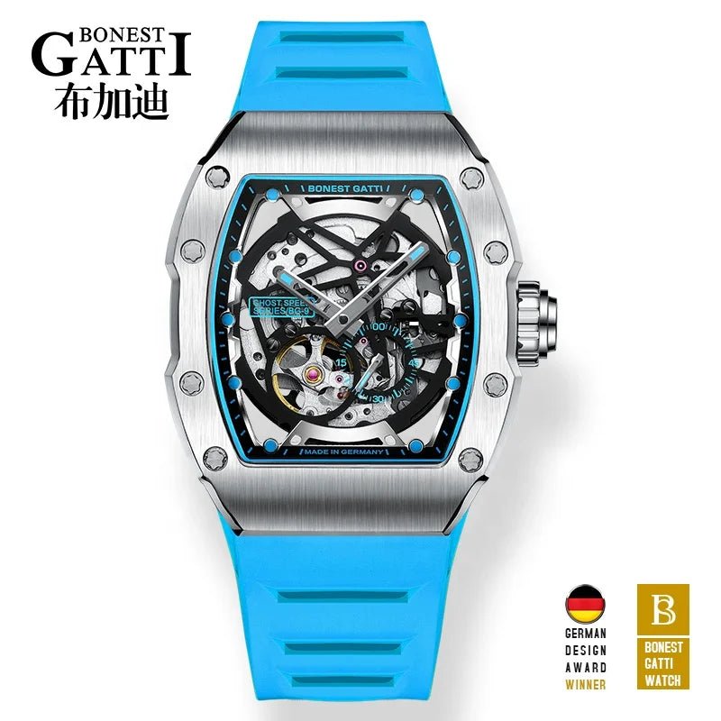 BONEST GATTI 9902 Luminous Luxury Automatic Mechanical Watch - Michas.Zeithaus