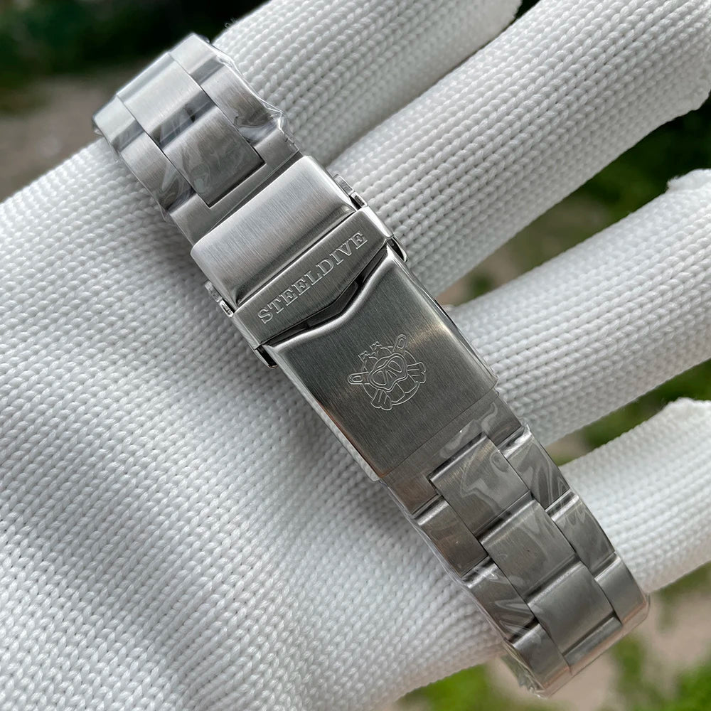 STEELDIVE SD1954C automatic mechanical 200m waterproof dive watch with NH35 - Michas.Zeithaus