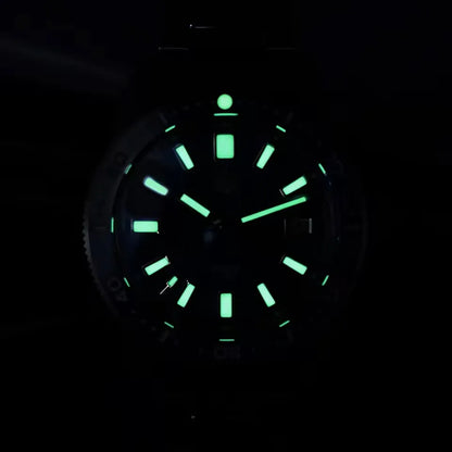 San Martin Modell SN0007 41mm V4 Taucheruhr mit NH35 Automatikuhrwerk Sapphire Glas Datumsanzeige 200m Wasserdicht