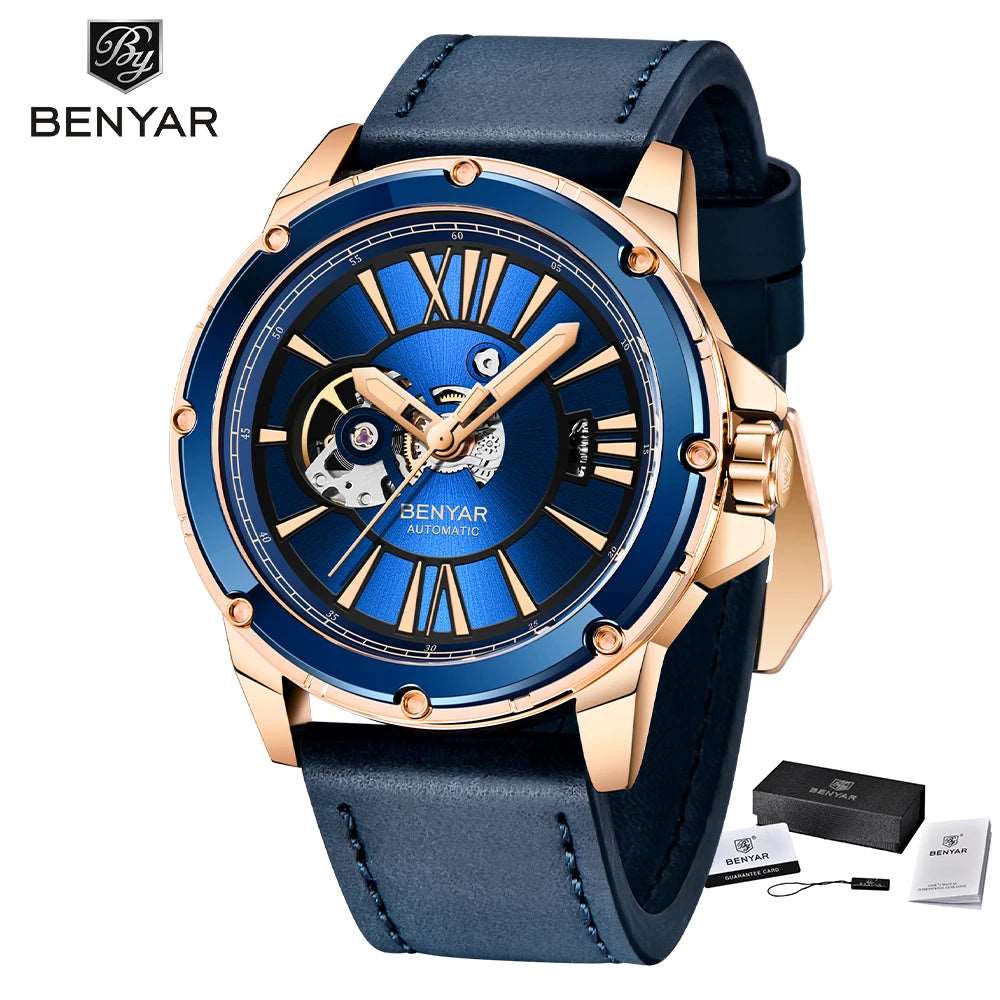 BENYAR 5183 Luxury Automatic Watch NEW