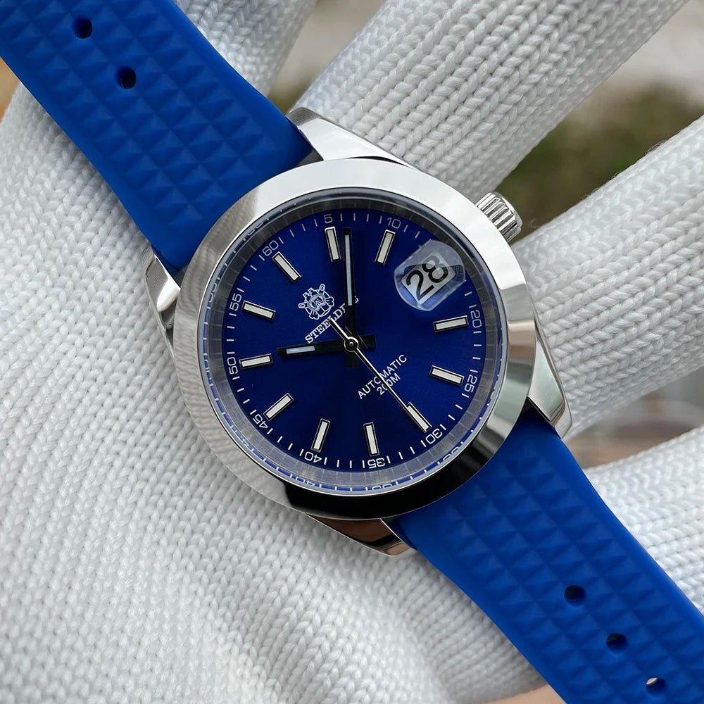 STEELDIVE SD1934 39mm Stainless Steel Case NH35 Automatic 200M Dive Watch - Michas.Zeithaus