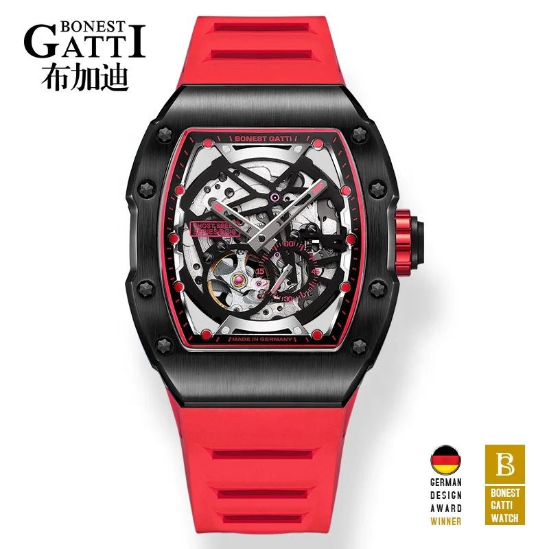 BONEST GATTI 9902 Luminous Luxury Automatic Mechanical Watch - Michas.Zeithaus