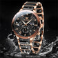 OLEVS 7004 Classic Luxus Quarzuhr mit Chronograph - Michas.Zeithaus