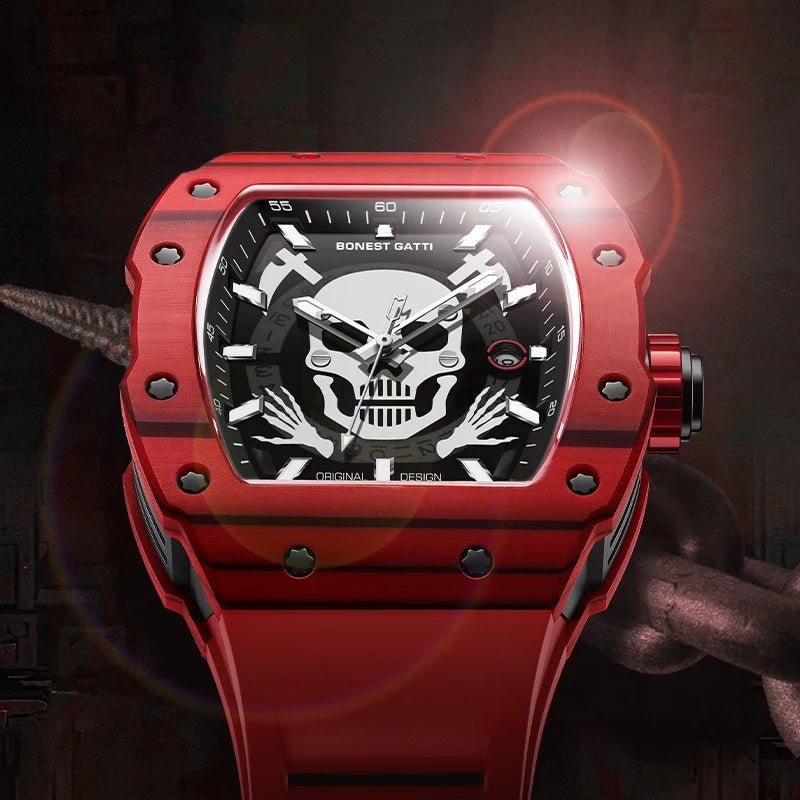 Bonest Gatti New Design Luxury Carbon Fiber Case Business Watch - Michas.Zeithaus