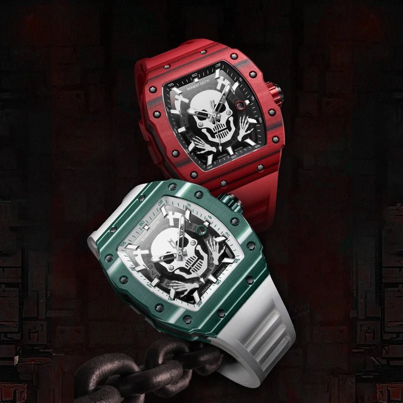 Bonest Gatti New Design Luxury Carbon Fiber Case Business Watch - Michas.Zeithaus