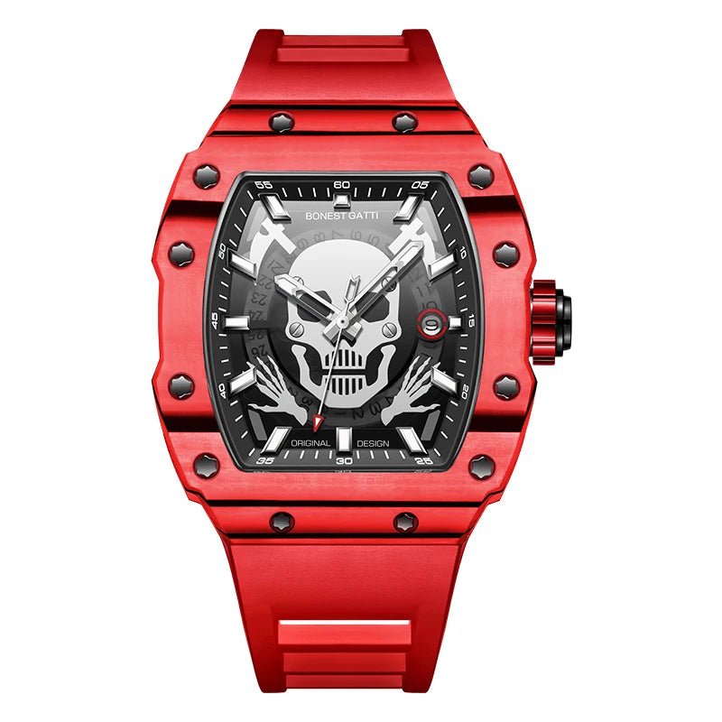 Bonest Gatti New Design Luxury Carbon Fiber Case Business Watch - Michas.Zeithaus
