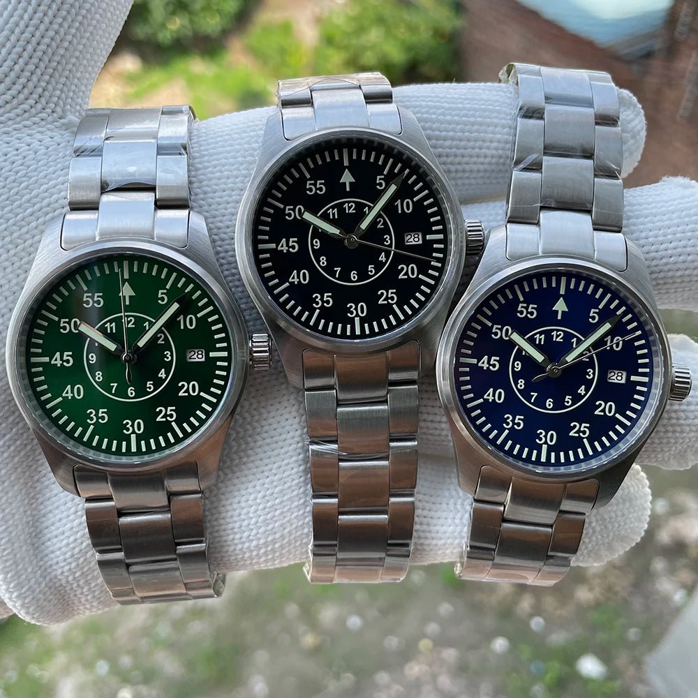 STEELDIVE SD1940T 200M Water Resis 40mm Automatic Diver Watch - Michas.Zeithaus