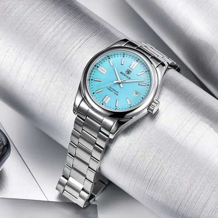 BENYAR 5185 Automatic Mechanical Watch Stainless Steel - Michas.Zeithaus