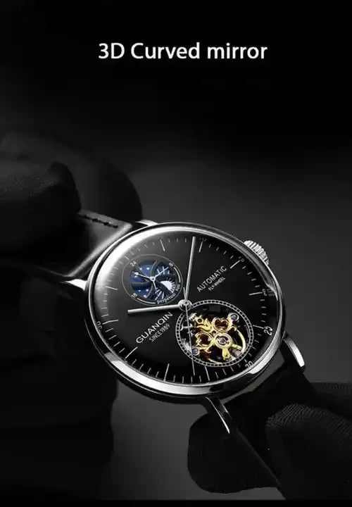 GUANQIN 16118 Luxury Automatic Mechanical Tourbillon Watch - Michas.Zeithaus