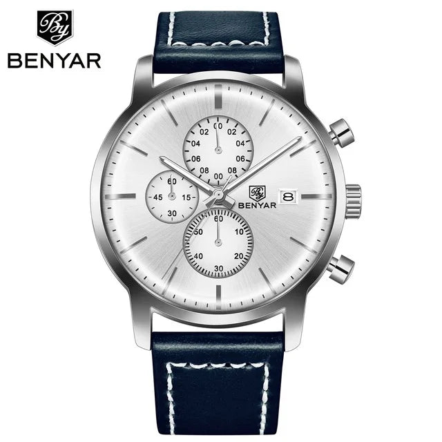 BENYAR 5146 Casual Fashion Quartz Chronograph Watch - Michas.Zeithaus