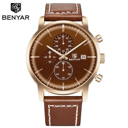 BENYAR 5146 Casual Fashion Quartz Chronograph Watch - Michas.Zeithaus