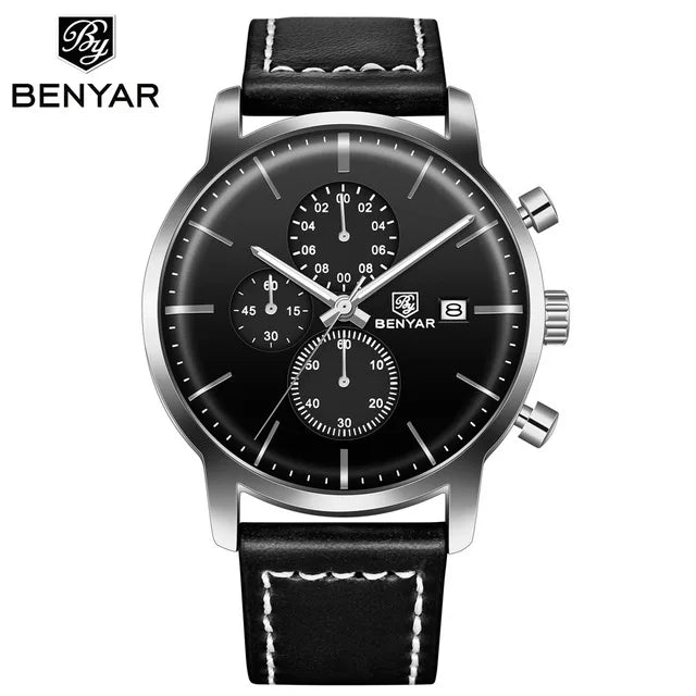 BENYAR 5146 Casual Fashion Quartz Chronograph Watch - Michas.Zeithaus