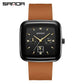 Sanda 1112 Fashion Quartz Watch with Silicone bracelet - Michas.Zeithaus