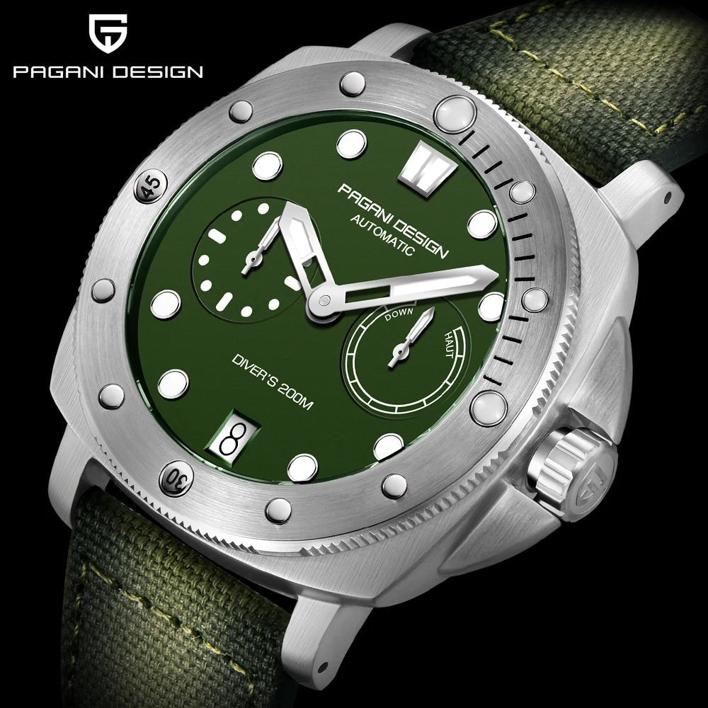 Pagani Design PD - 1767 Luxury Automatic Mechanical Watch 200 m Waterproof - Michas.Zeithaus