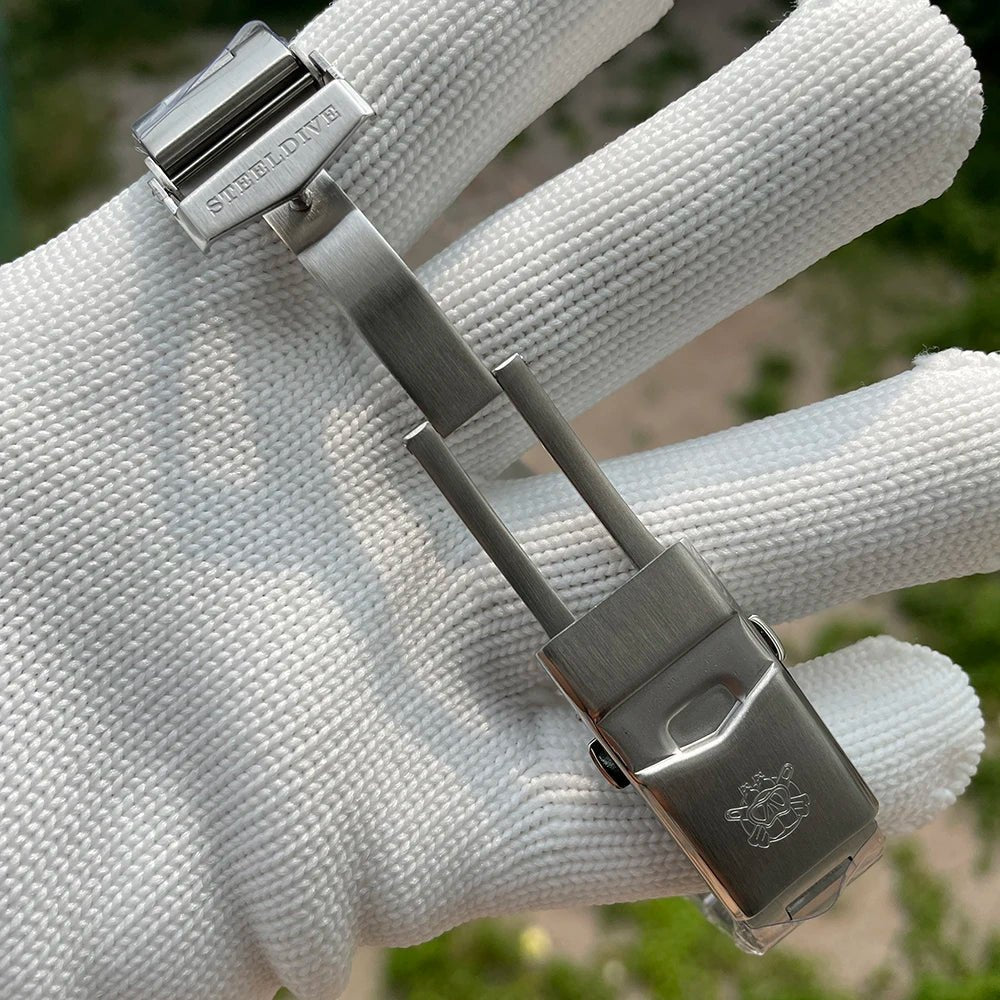 STEELDIVE SD1954C automatic mechanical 200m waterproof dive watch with NH35 - Michas.Zeithaus