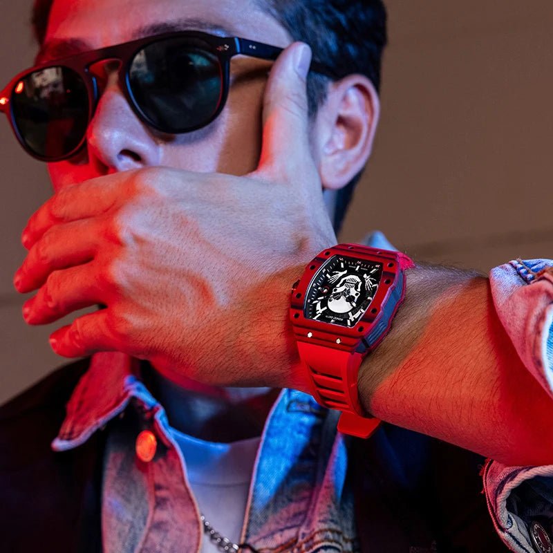 Bonest Gatti New Design Luxury Carbon Fiber Case Business Watch - Michas.Zeithaus