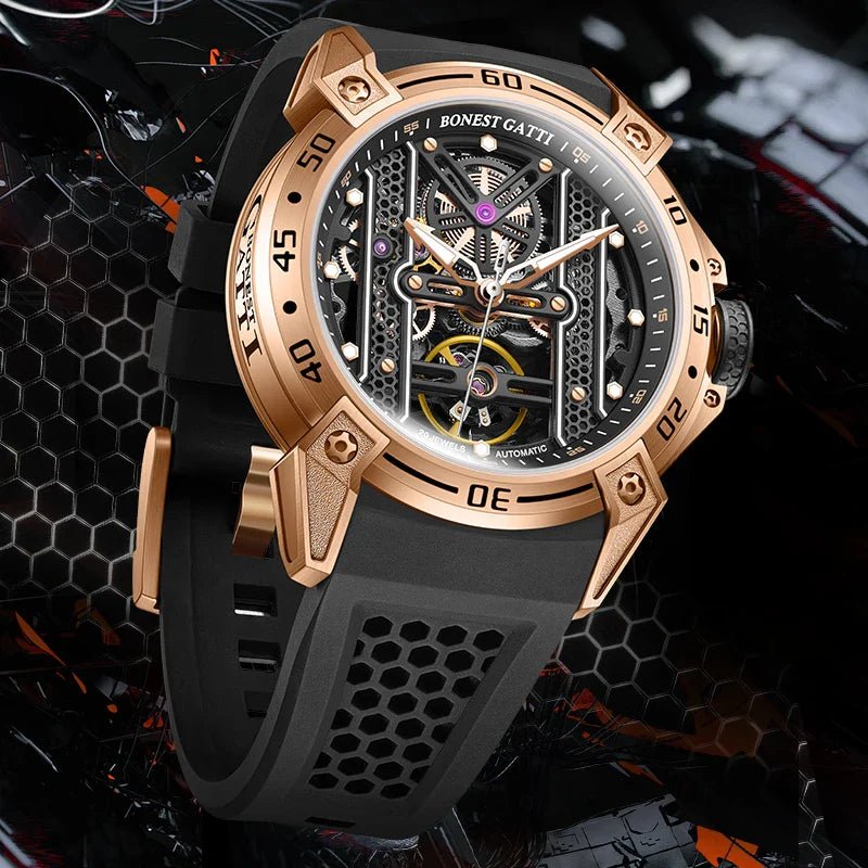 Bonest Gatti BG5805 High Quality Fashion Automatikuhr - Michas.Zeithaus