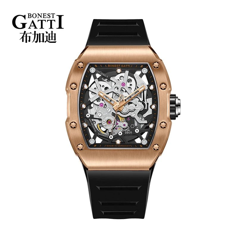 BONEST GATTI 9905 Luminous Luxury Automatic Mechanical Watch - Michas.Zeithaus