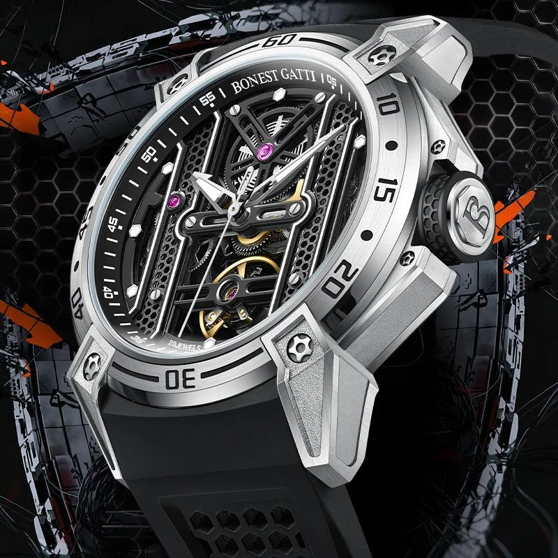 Bonest Gatti BG5805 High Quality Fashion Automatikuhr - Michas.Zeithaus
