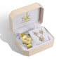 SHENGKE SK Luxury Jewelry Watches Set Bracelets & Bangles Earring Sets 95001 - Michas.Zeithaus